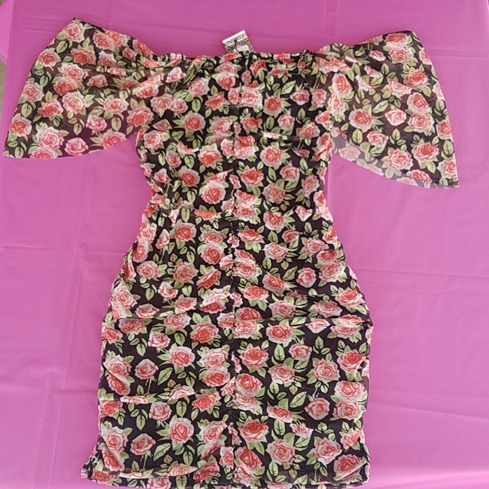 Boohoo Floral Dress